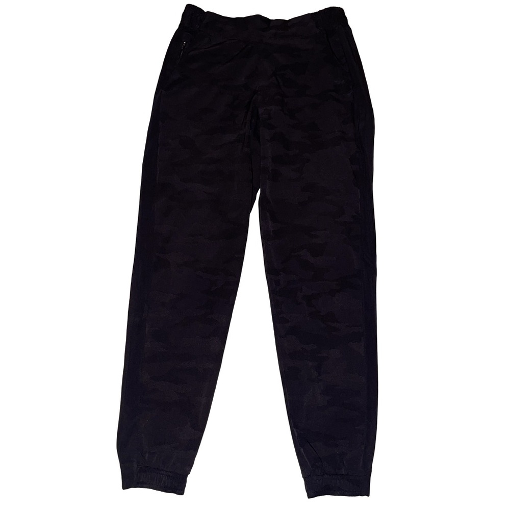 Athleta Brooklyn Textured Jogger Camo Black Athleisure Casual Activewear Size 6
